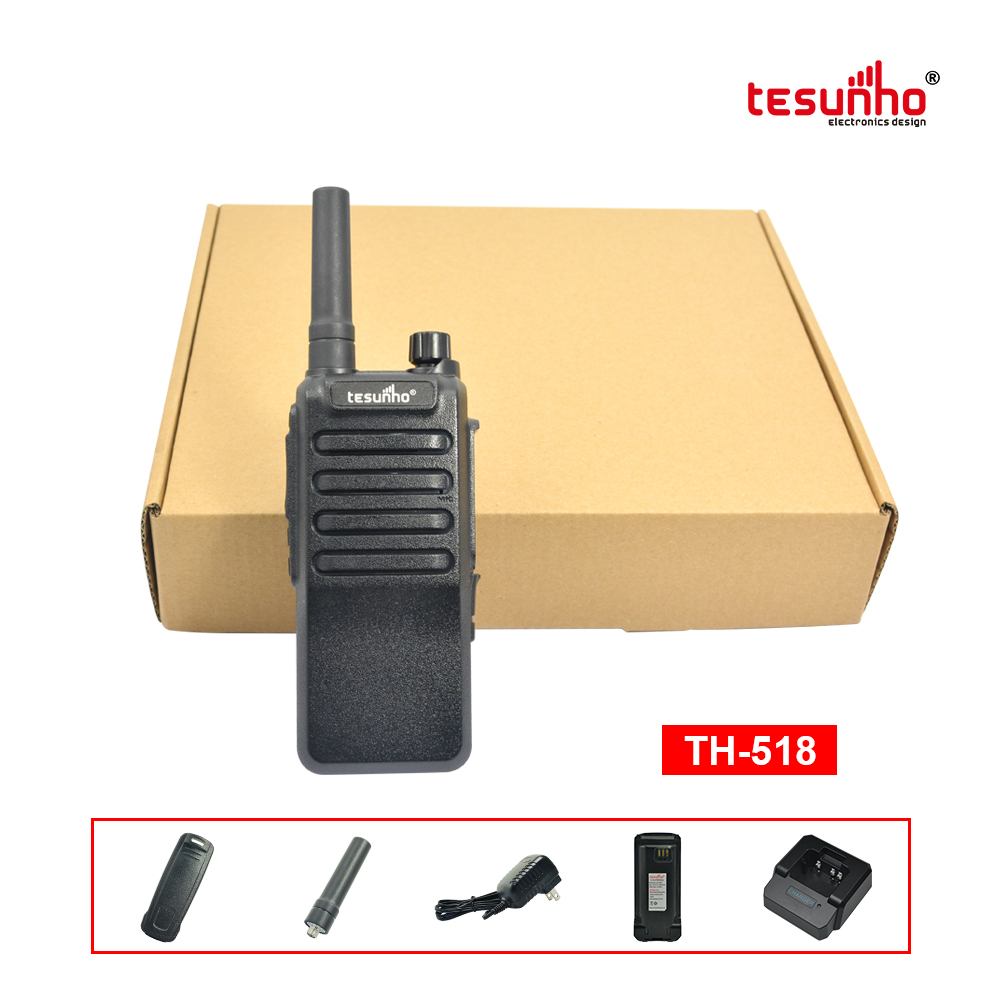 TH-518L P2P Call GPS 4G Sim Card Walkie Talkie 