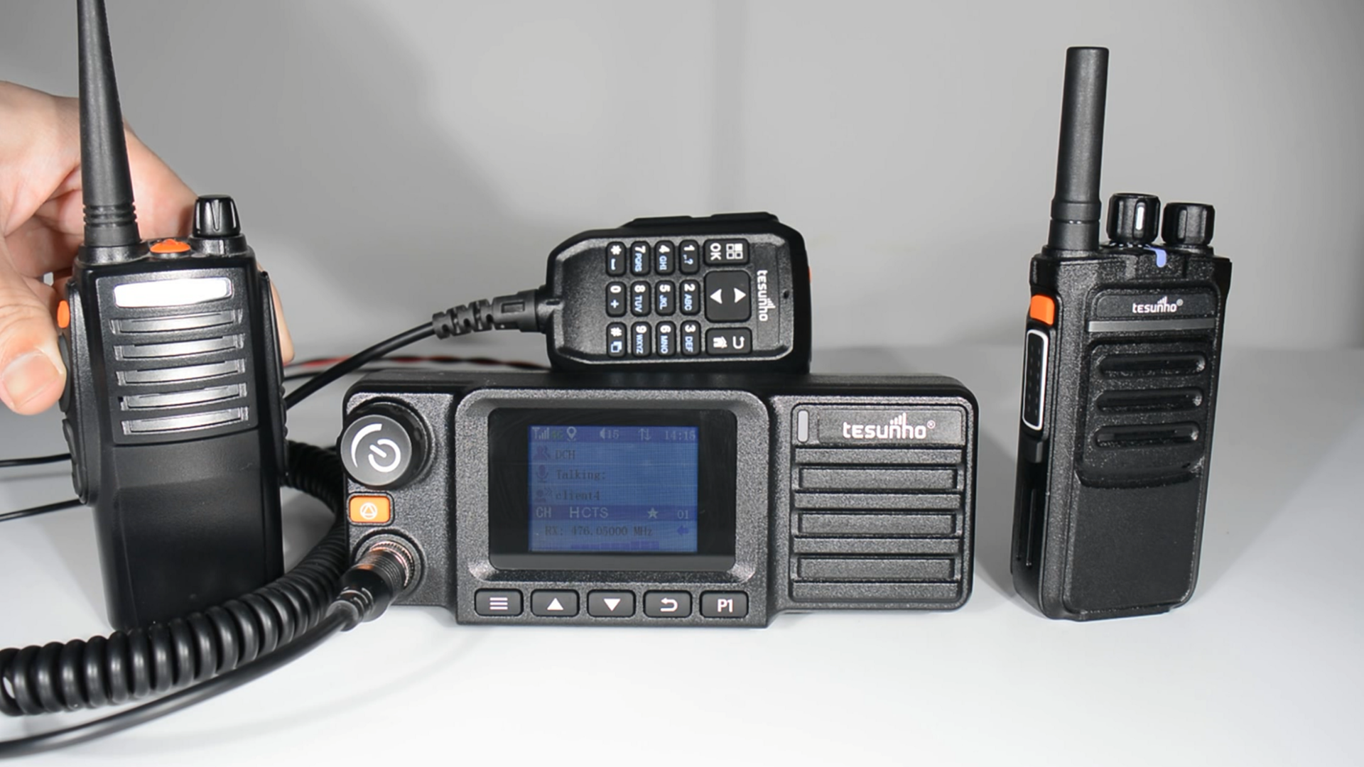 How TM-990D Mobile Radio Working as Repeater