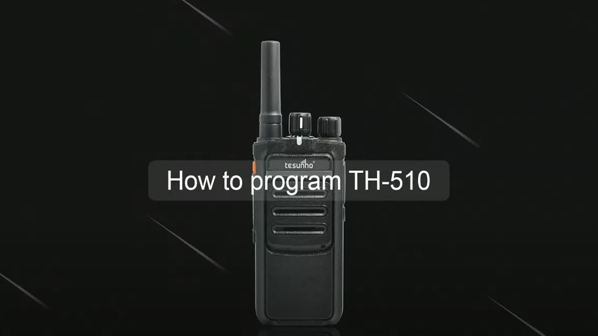How to program TH 510