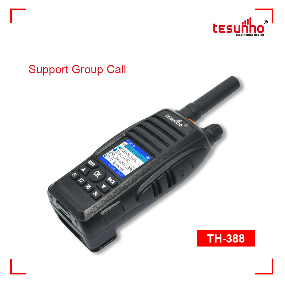 TH-388 PoC Walkie Talkie For Security Support 4G/3G/2G