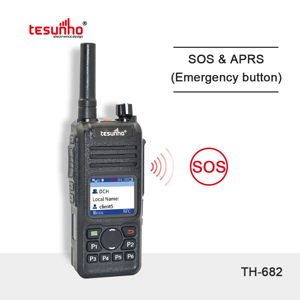Real-time GPS SOS Sim Card Walkie Talkie TH-682