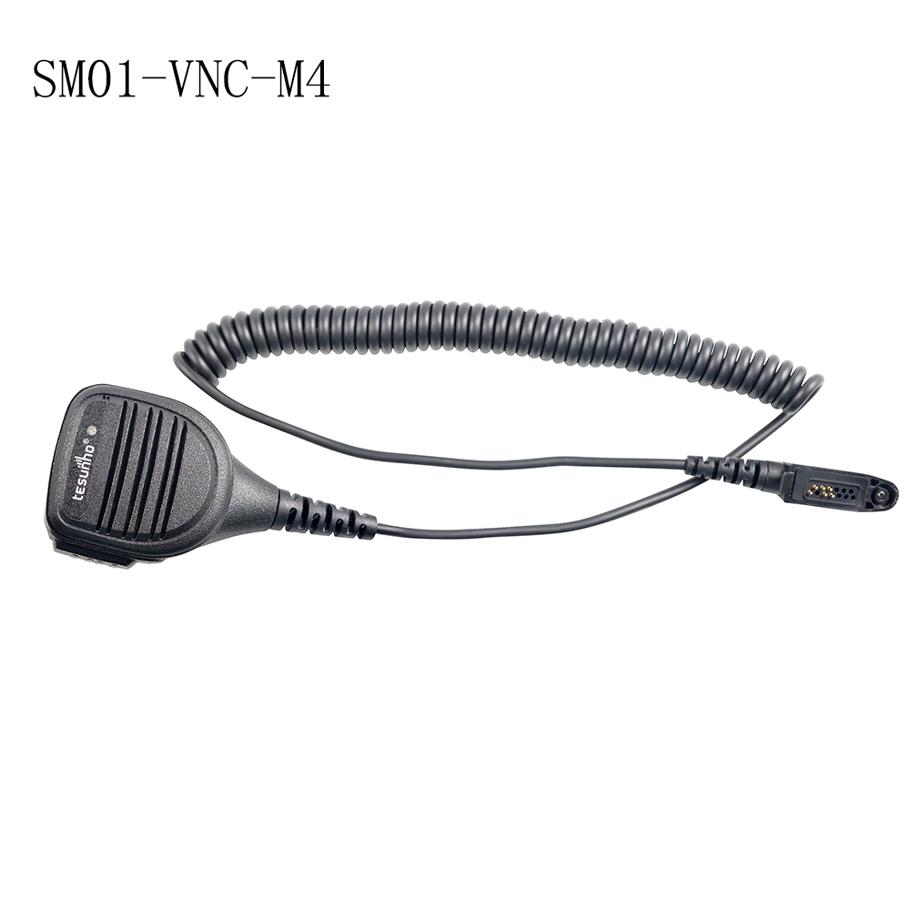 Noise Cancelling Hand Speaker Microphone For Walkie Talkie