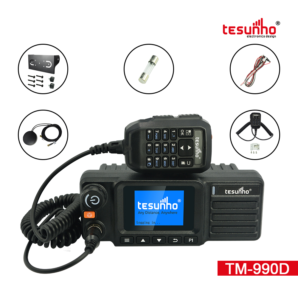 IP UHF Police Mobile Radio Dual Mode TM-990D
