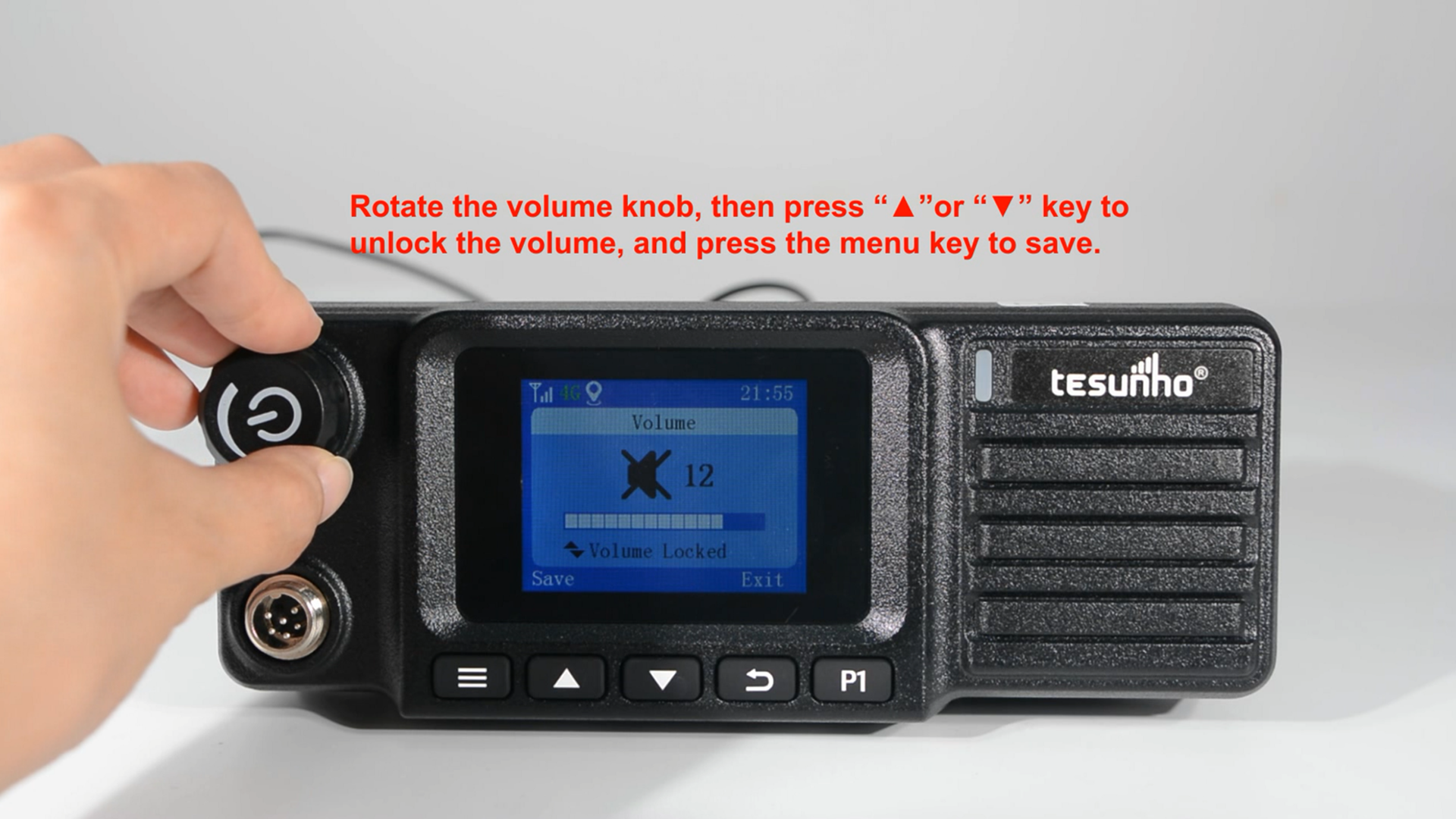 How To Unlock The Volume On TM-990