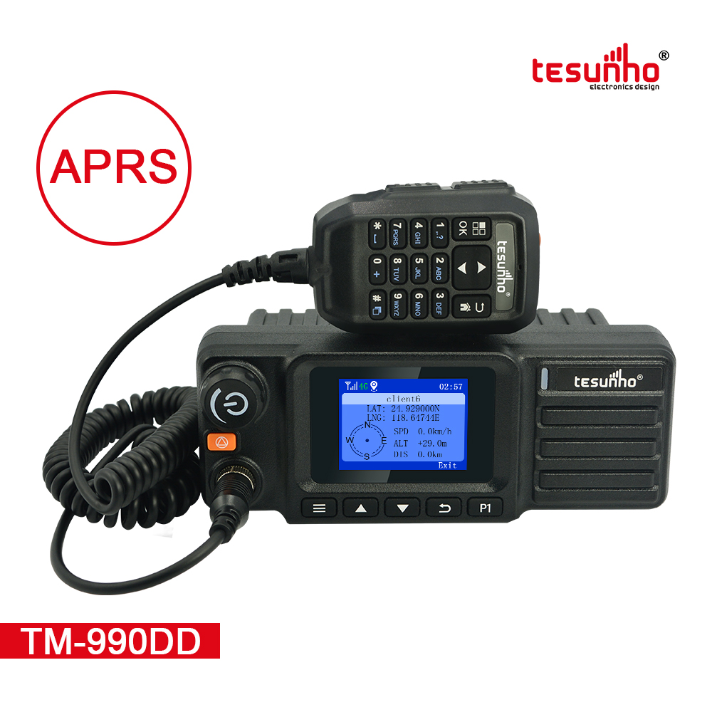 GPS Tracking Real-ptt Mobile Radio TM-990DD