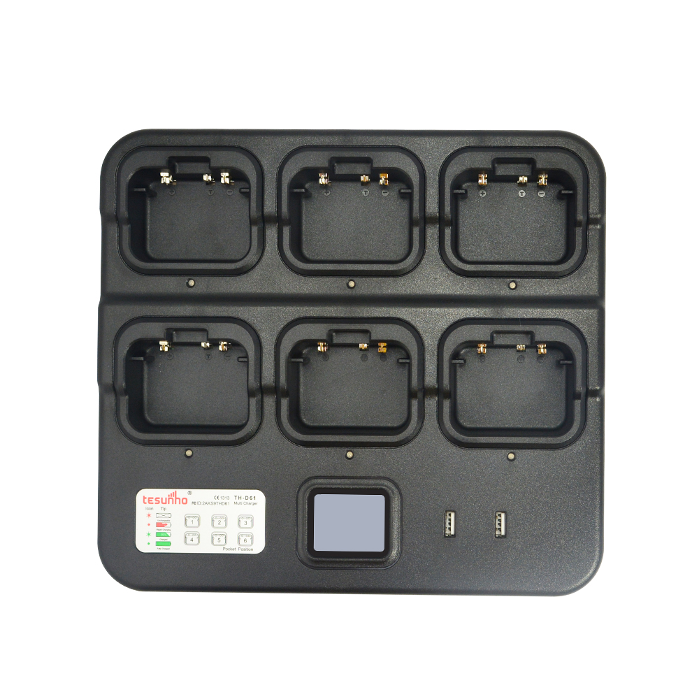 Tesunho Customizable Slot Type TH-D61 Six Multi Units Charger