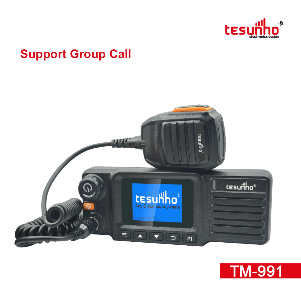 Taxi Bus Truck Small Mobile Two Way Radios LTE TM-991