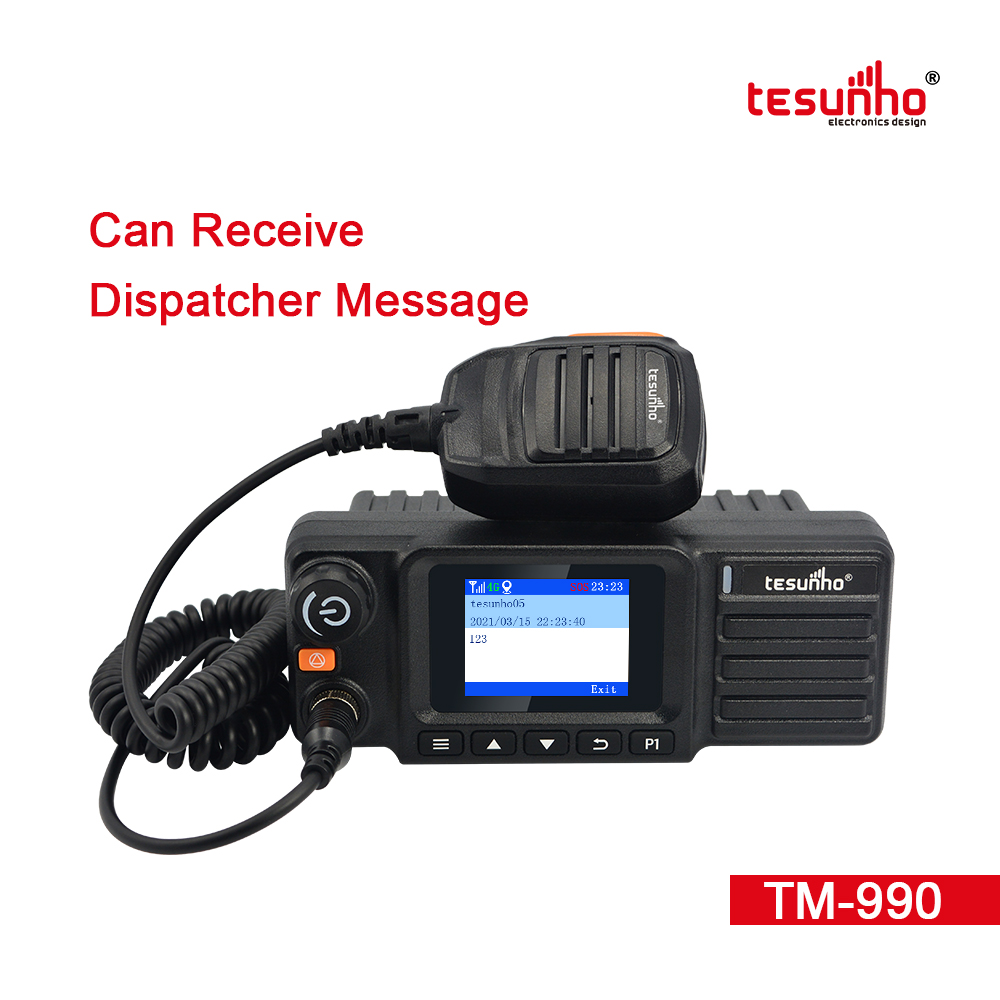 TM-990 PTT Mobile Radio With SIM Card LTE 4G GPS