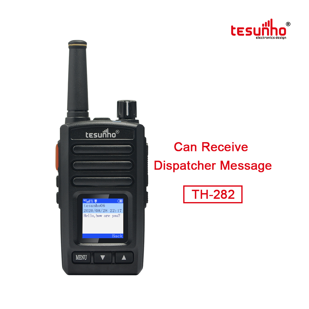 TH-282 4G Network Walkie Talkie Intercom GPS Tracker