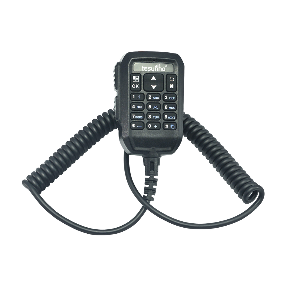Tesunho Noise Cancelling Palm Microphone With Keypad For Mobile Radio