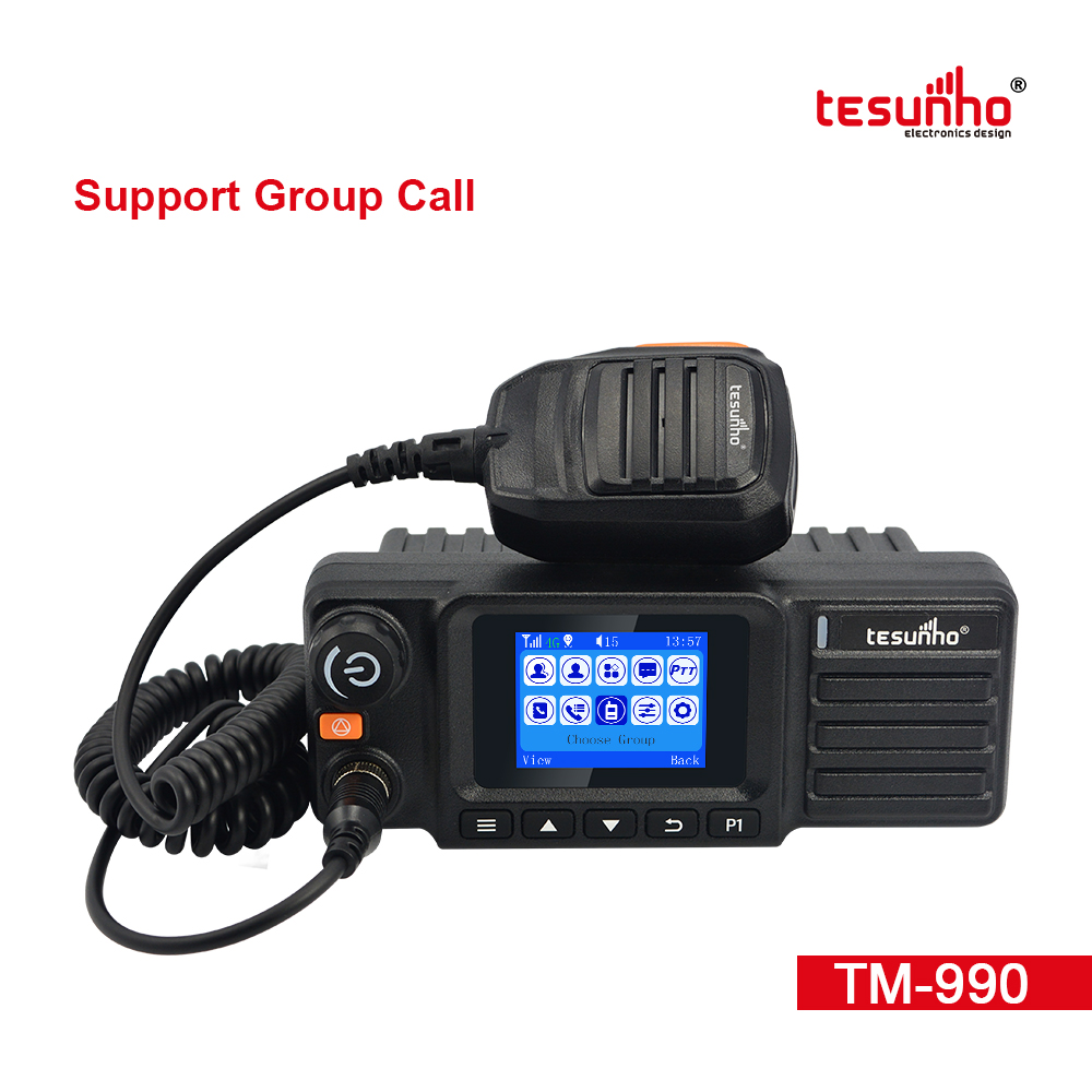 TM-990 Car Mobile Radio Intercom Screen Flip 1000Miles