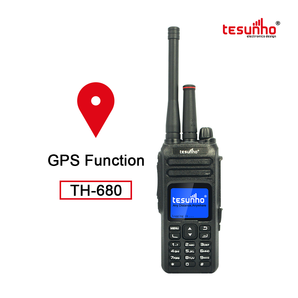500 Miles Range GPS Two Way Radio Dual Mode TH-680 