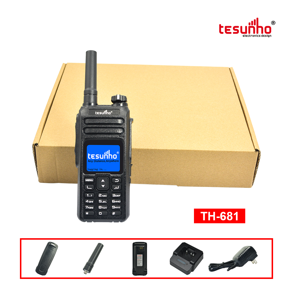 LTE GPS Professional TH-681 2 Way Radio 500km Range