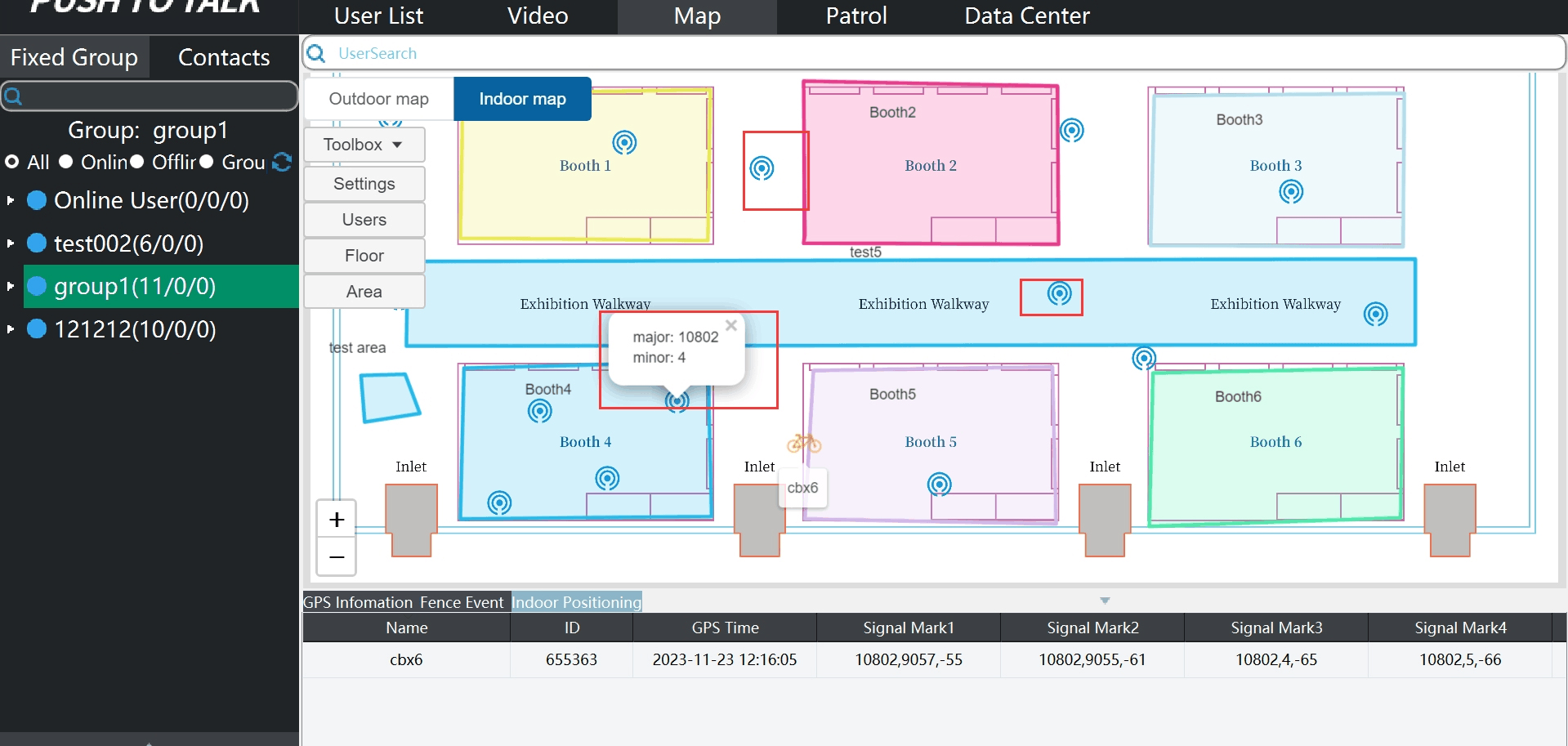 Indoor Tracking System Indoor Positioning Software