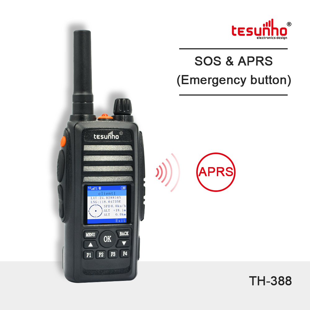 TH-388 APRS Two Way Radio 4G LTE Security Police