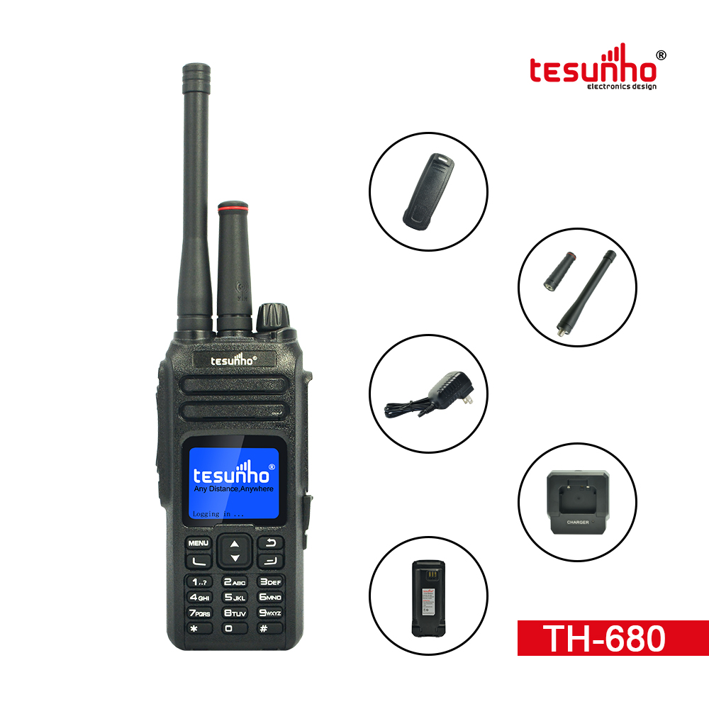 TH-680 Dual Mode 3G 4G Two Way Radio UHF Combined
