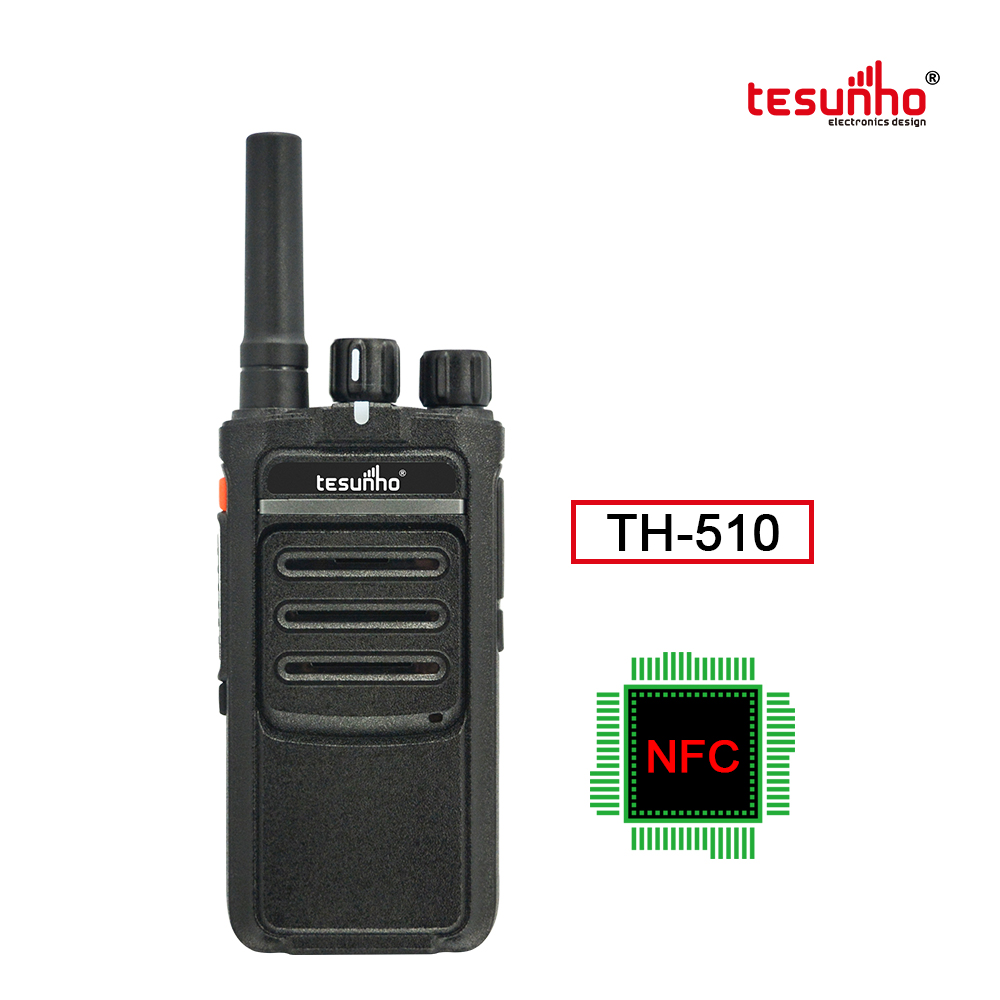 TH-510 GPS 3G 4G Network PTT Radio With Man Down