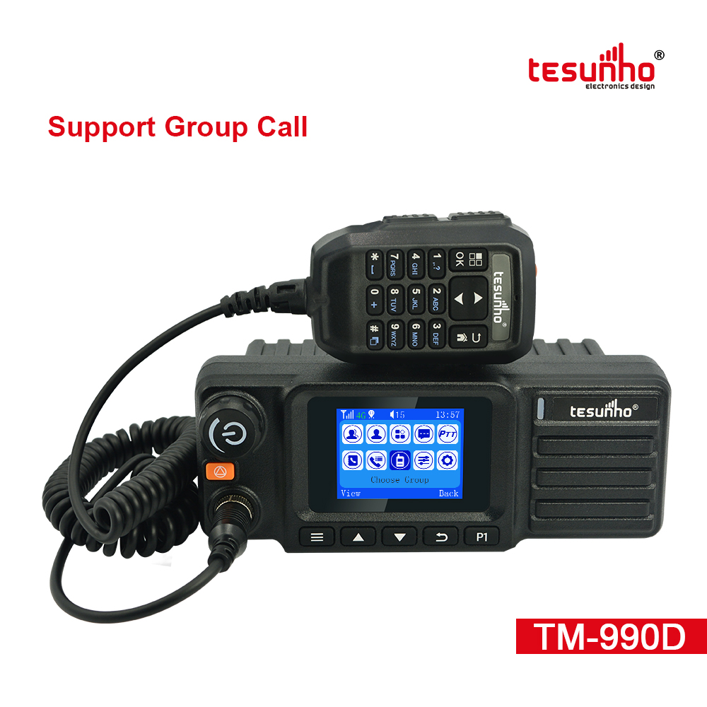 Taxi Bus 4G POC 2 Way Radios Analog UHF TM-990D