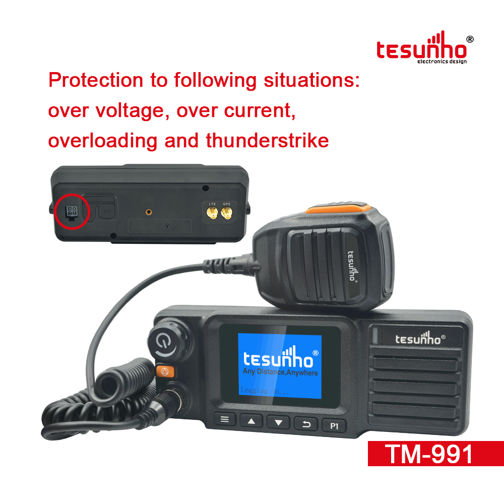 TM-991 CE FCC Licensed Mobile Radio With GPS Tracking