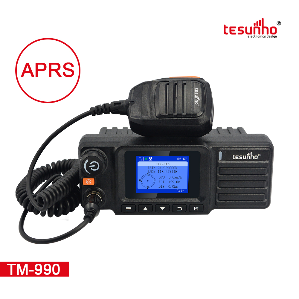 LTE GPS Tracking Bluetooth Mobile Radio TM-990