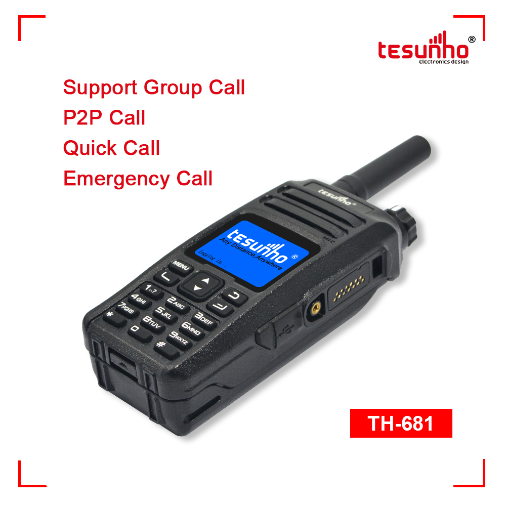 GSM LTE Portofoon Realptt System TH-681