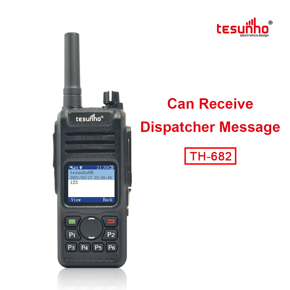 TH-682 Walkie Talkie Mobile Phone Portable LTE Radio