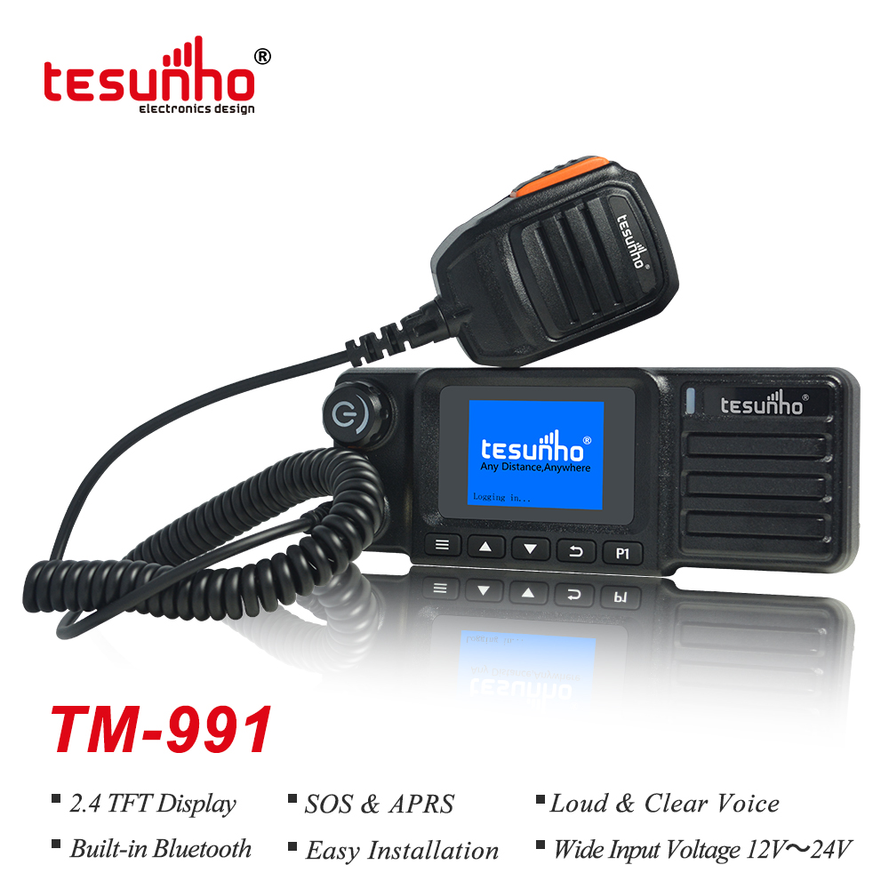 TM-991 GPS LTE Mobile Transmitter Radio For Trucks
