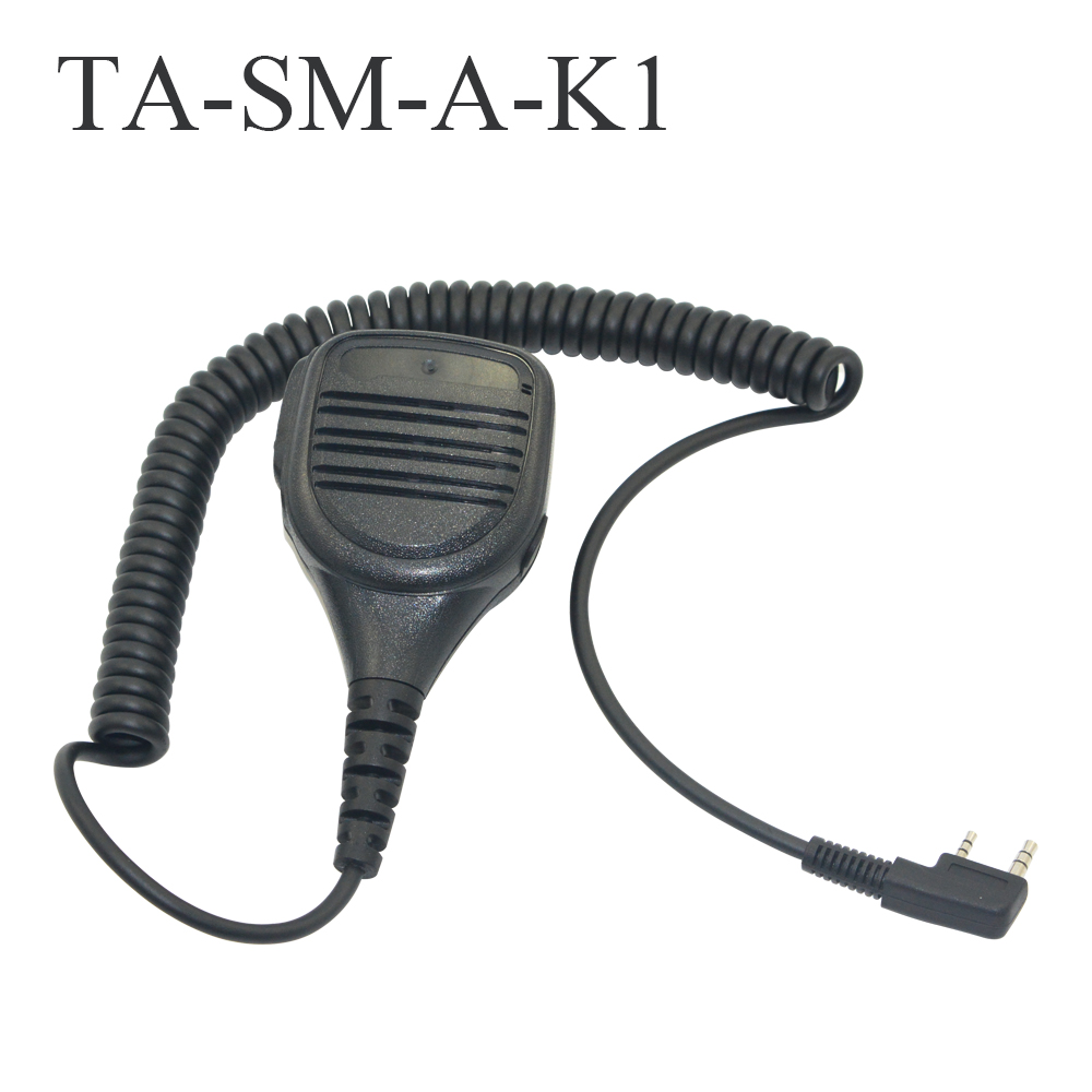 K-type Plug Palm Microphone TA-SM-A-K1 For Walkie Talkie