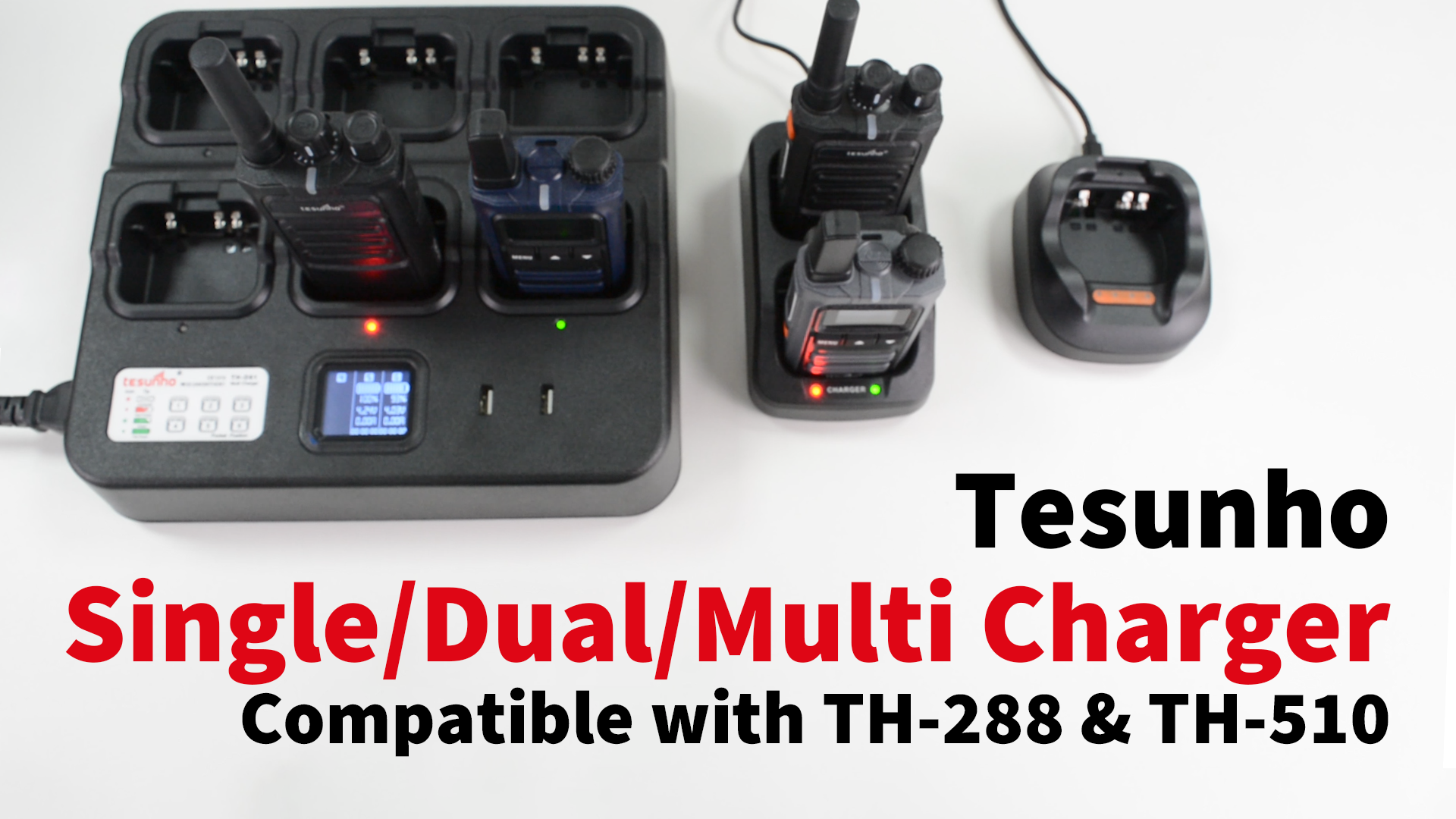 Tesunho Single Charger/Dual Charger/Multi Charger