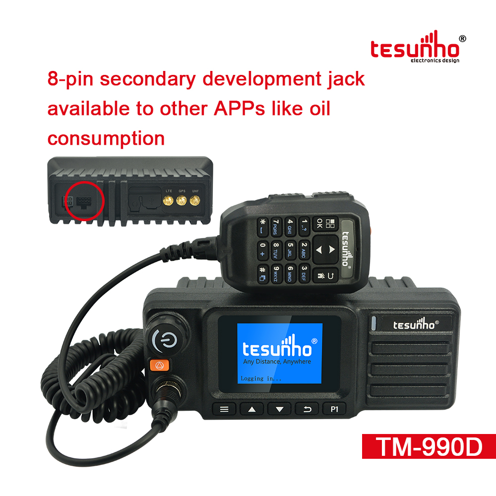 UHF IP Combined Mobile Radio 4G With GPS TM-990D