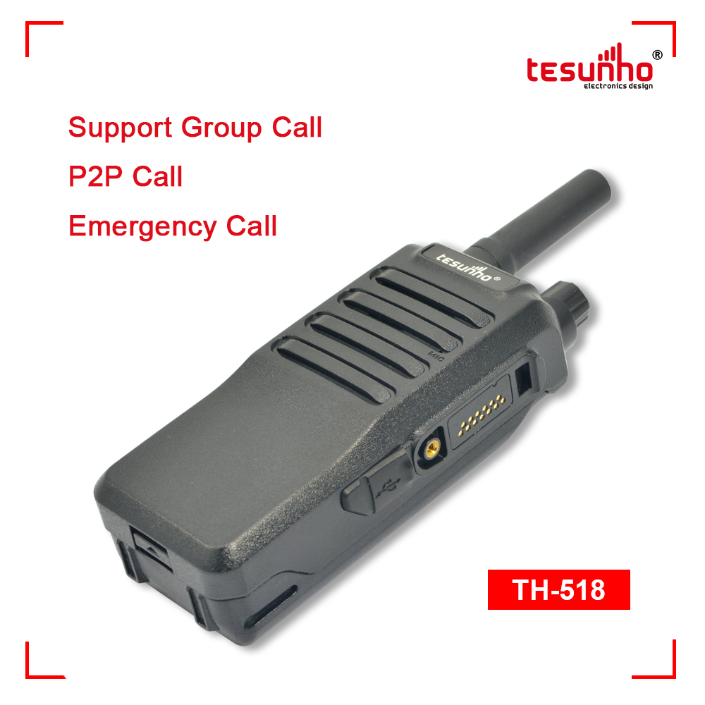 TH-518 LTE 200Miles Range SIM Card Poc Radio