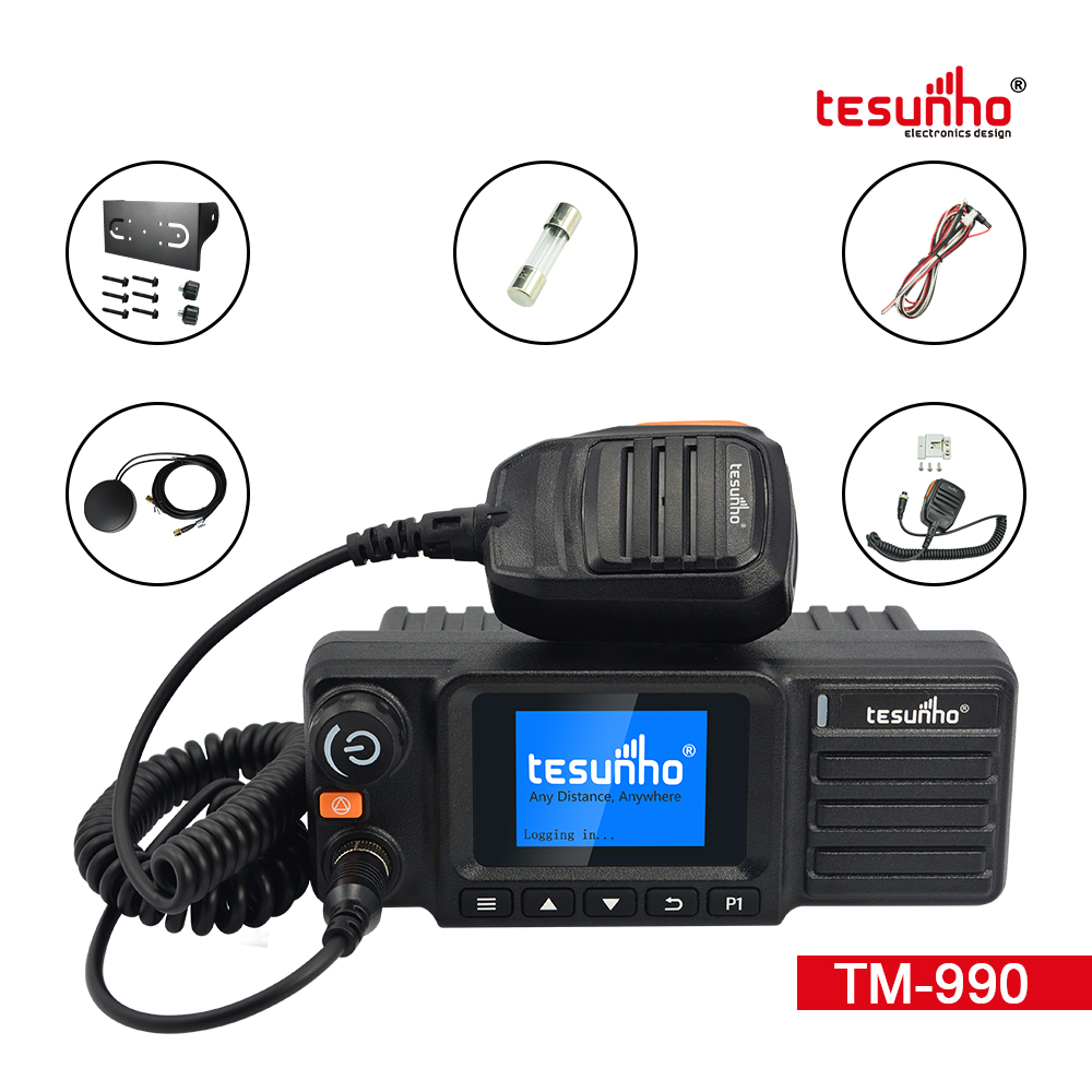 TM-990 4G IP Taxi Walkie Talkie Radio 100KM Range