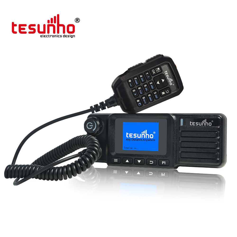 China 4G Analog Vehicle Walkie Talkie With LCD TM-990D