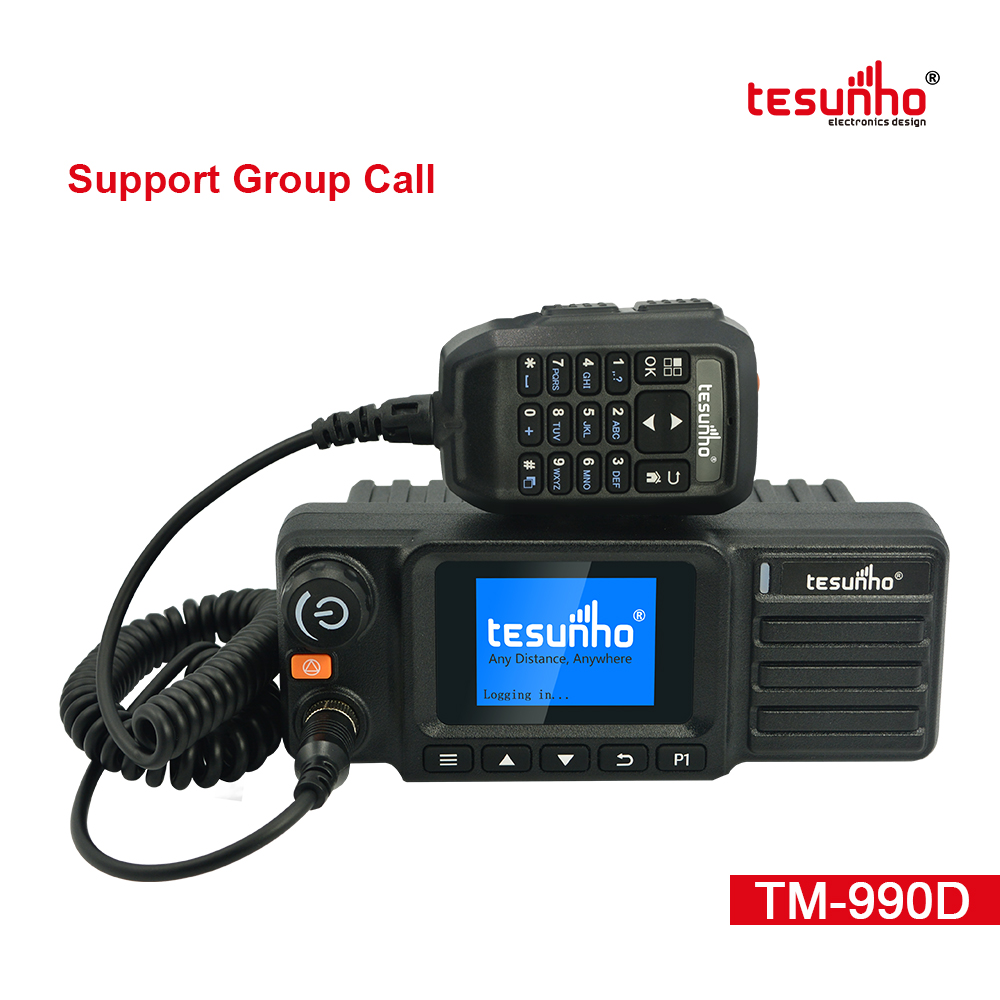 Police Sim Card Mobile UHF Radio Smart PTT TM-990D