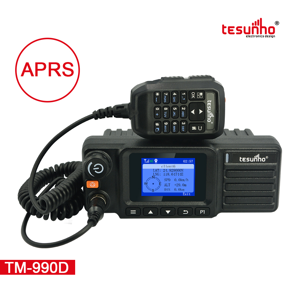 TM-990D GPS Trunking POC Analog UHF Mobile Radio