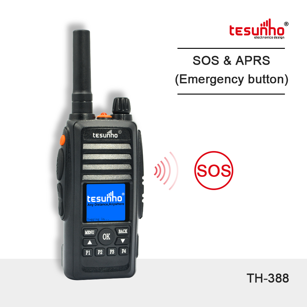 TH-388 Push To Talk Radio Over Cellular SOS Alarm