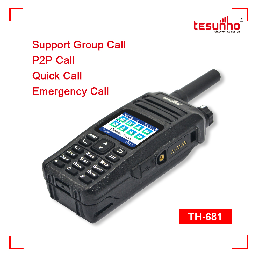 TH-681 Network PTT Walky Talky Quick Call