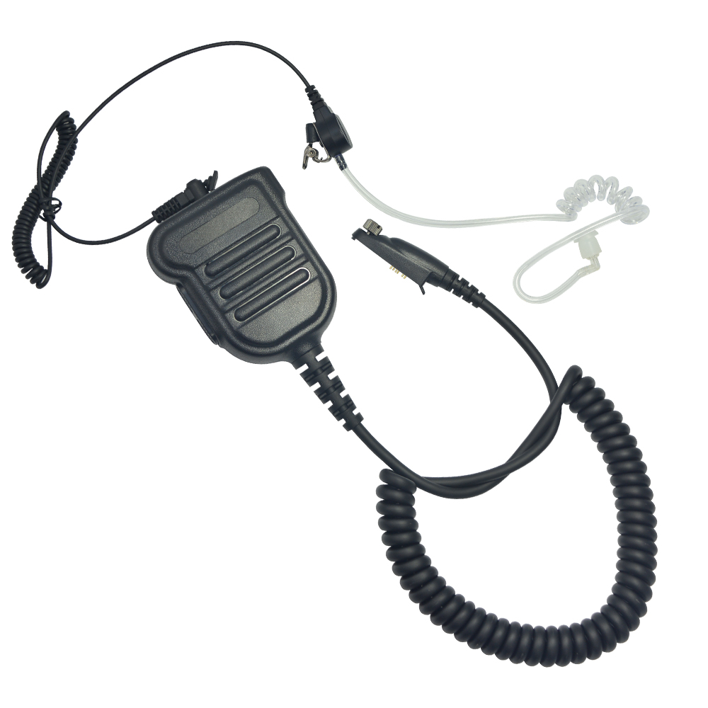 Tesunho Walkie Talkie Hand Microphone With Earphone