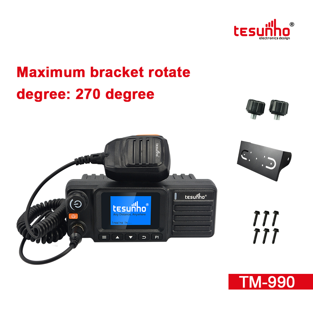 TM-990 LTE 1000KM GPS Tracking Car Walkie Talkie