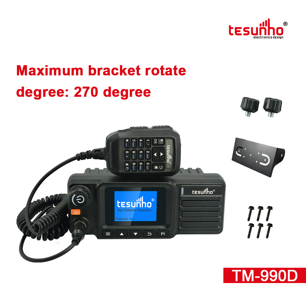 Analog POC Mobile Radios Real Ptt TM-990D