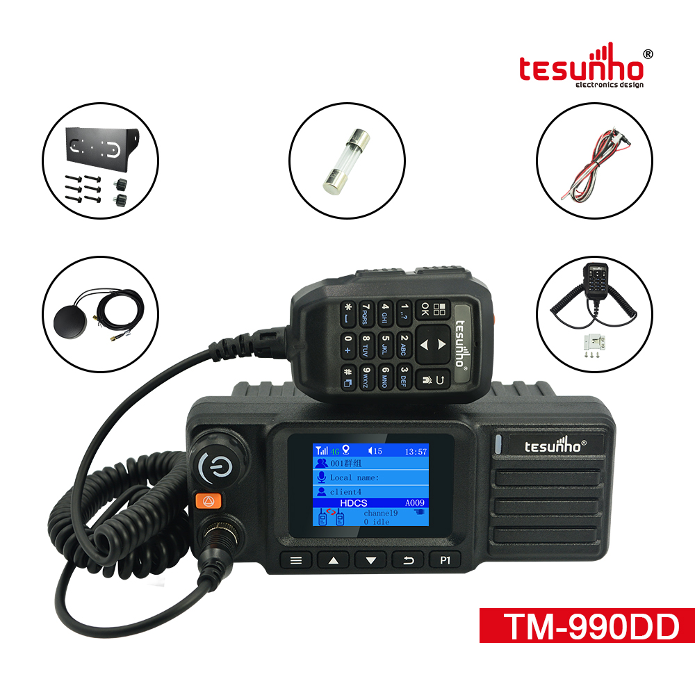 4G GSM DMR Radio TM-990DD Mobile Radio Digital